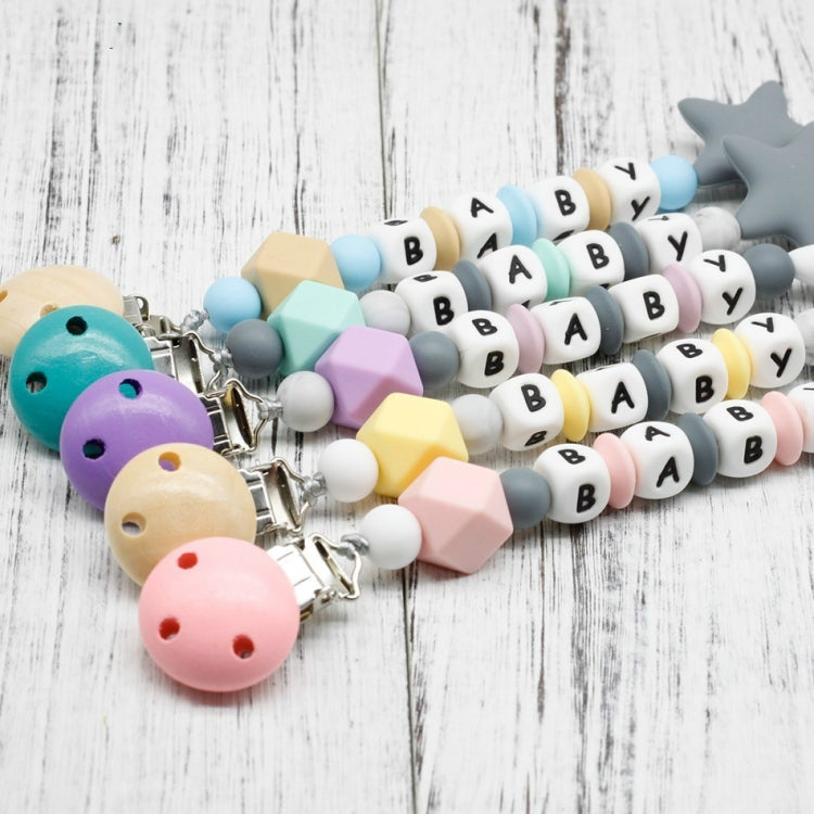 สายคล้องจุกนมซิลิโคน DIY สีสันสดใส