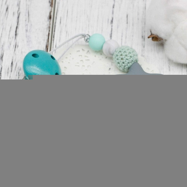 DIY Silicone Baby Pacifier Clip Colorful Pacifier Chain