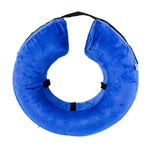 ปลอกคอสุนัข PVC แบบเป่าลม ป้องกันการถูกฉก ขนาด: S, M, L, XL