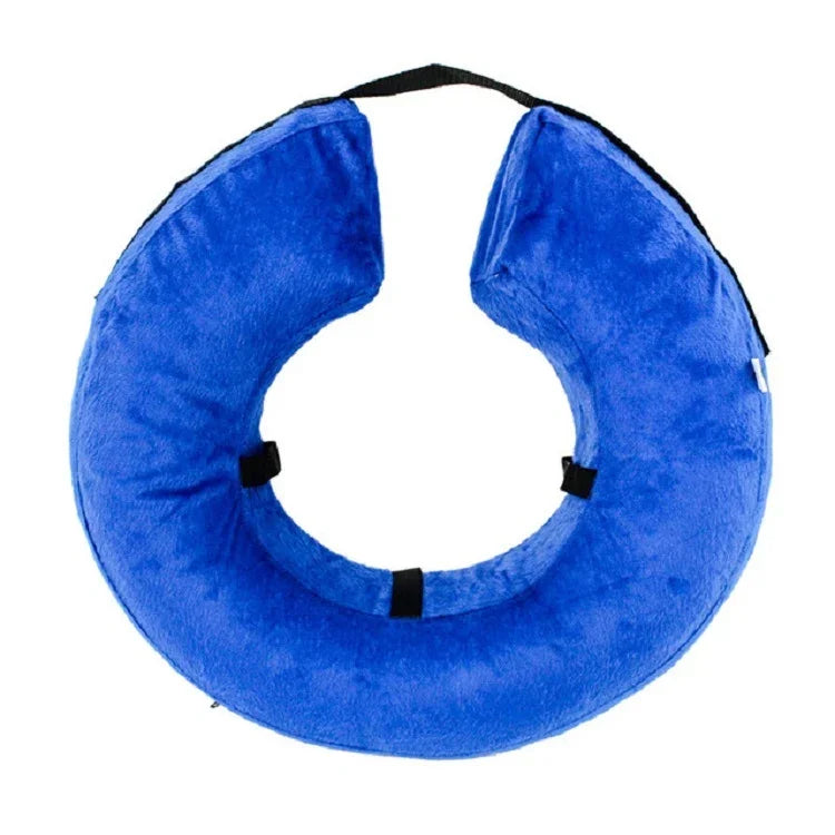 ปลอกคอสุนัข PVC แบบเป่าลม ป้องกันการถูกฉก ขนาด: S, M, L, XL