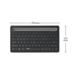 คีย์บอร์ดสำนักงานไร้สาย Bluetooth Rapoo XK100 78 ปุ่ม