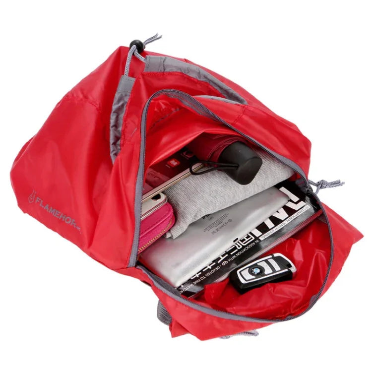 Nylon Waterproof Collapsible Backpack Women Men Travel Portable Comfort Lightweight Storage Folding Bag
