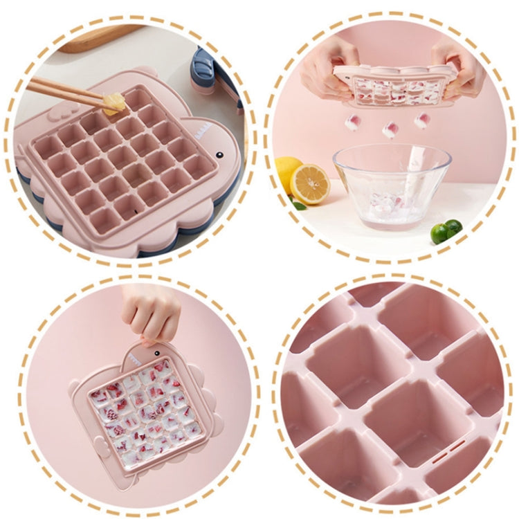แม่พิมพ์ไอศกรีมรูปสัตว์การ์ตูนน่ารักสำหรับเด็ก DIY น้ำผลไม้แท่งฤดูร้อน ช้าง ไดโนเสาร์ ลูกแมว