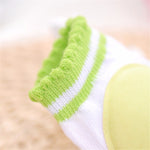 แผ่นรองเข่ากันลื่นสำหรับเด็กฝึกเดิน ระบายอากาศ ขนาด 13*9CM สีชมพู สีแดง สีเหลือง สีเขียว สีฟ้า