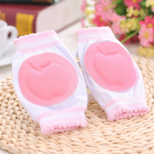 แผ่นรองเข่ากันลื่นสำหรับเด็กฝึกเดิน ระบายอากาศ ขนาด 13*9CM สีชมพู สีแดง สีเหลือง สีเขียว สีฟ้า