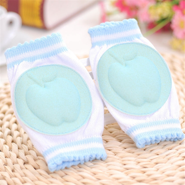 แผ่นรองเข่ากันลื่นสำหรับเด็กฝึกเดิน ระบายอากาศ ขนาด 13*9CM สีชมพู สีแดง สีเหลือง สีเขียว สีฟ้า