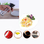 ขวดจ่ายน้ำมันมะกอก 2 in 1 ขวดเก็บน้ำมัน หม้อใส่น้ำมัน ขวดสเปรย์น้ำส้มสายชู เครื่องปรุงรส เครื่องมือทำอาหารในครัว สเปรย์น้ำมันมะกอก น้ำส้มสายชู