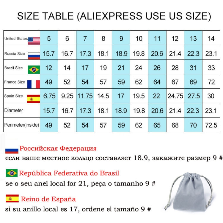 แหวนโซ่หมุนสแตนเลสสไตล์พังค์ร็อก ขนาด 6, 7, 9, 10, 11, 8