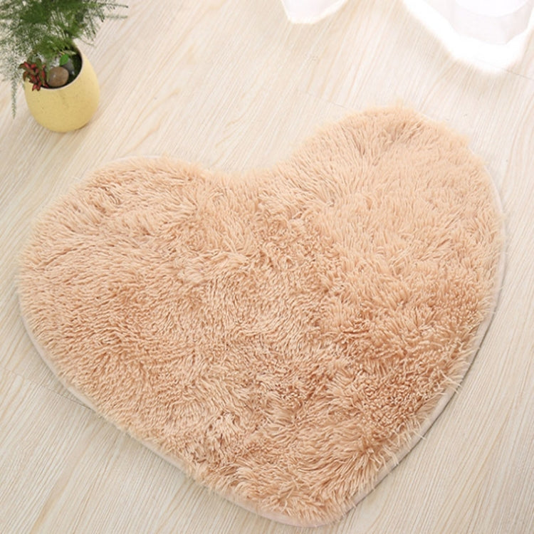 พรมห้องน้ำกันลื่นรูปหัวใจ พรมครัว ตกแต่งบ้าน ขนาด 30*40 ซม., 40*50 ซม., 50*60 ซม., 60*70 ซม.