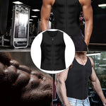 เสื้อกั๊กซิปสำหรับผู้ชาย เสื้อรัดหน้าท้อง เสื้อฟิตเนส, S, L, XL, XXL, XXXL, M