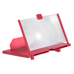12 Inch Pull-Out Mobile Phone Screen Magnifier 3D Desktop Stand, Blu-ray Model, HD Model