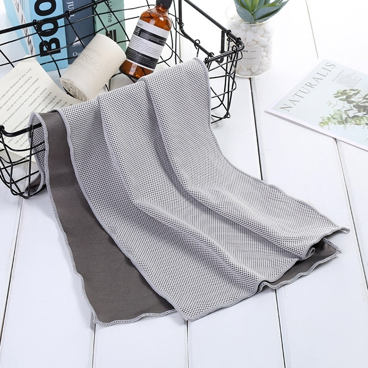 Absorbent Polyester Quick-drying Breathable Cold-skinned Fitness Sports Portable Towel, 30x100 Round Cask, 40x80 Rope Cup, 30x100 Rope Cup, 30x100 Clasp Cup