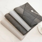 แผ่นรองโต๊ะดีไซน์สร้างสรรค์เป็นมิตรกับสิ่งแวดล้อม แผ่นรองแก้วกาแฟ ขนาด 30x45 ซม.