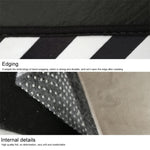 Luxury 3D Round Carpets Nordic style Pattern Rug, Black Golden Diameter: 40cm, Black Golden Diameter: 60cm, Black Golden Diameter: 80cm, Black Golden Diameter: 100cm, Black Golden Diameter: 120cm, Black Golden Diameter: 140cm, Black Golden Diameter: 15...