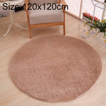 KSolid Round Carpet Soft Fleece Mat Anti-Slip Area Rug Kids Bedroom Door Mats, Diameter: 80cm, Diameter: 100cm, Diameter: 120cm