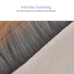Creative Double Heart Imitation Wool Carpet Sofa Cushion Mat Plush Bedroom Living Room Floor Rugs, 90x180cm