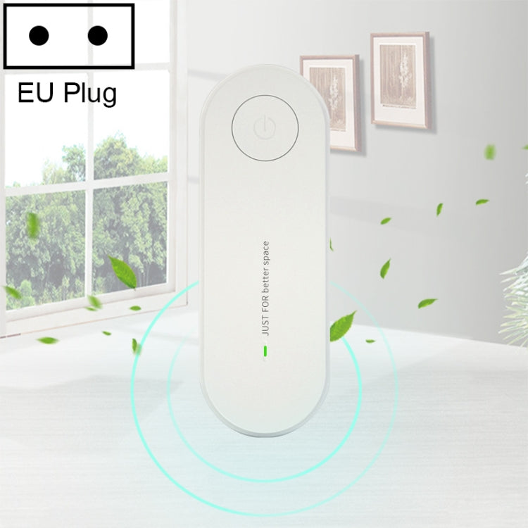 เครื่องฟอกอากาศไอออนลบขนาดเล็ก กำจัดควัน PM2.5 สำหรับห้องน้ำและครัว ปลั๊ก US, ปลั๊ก EU