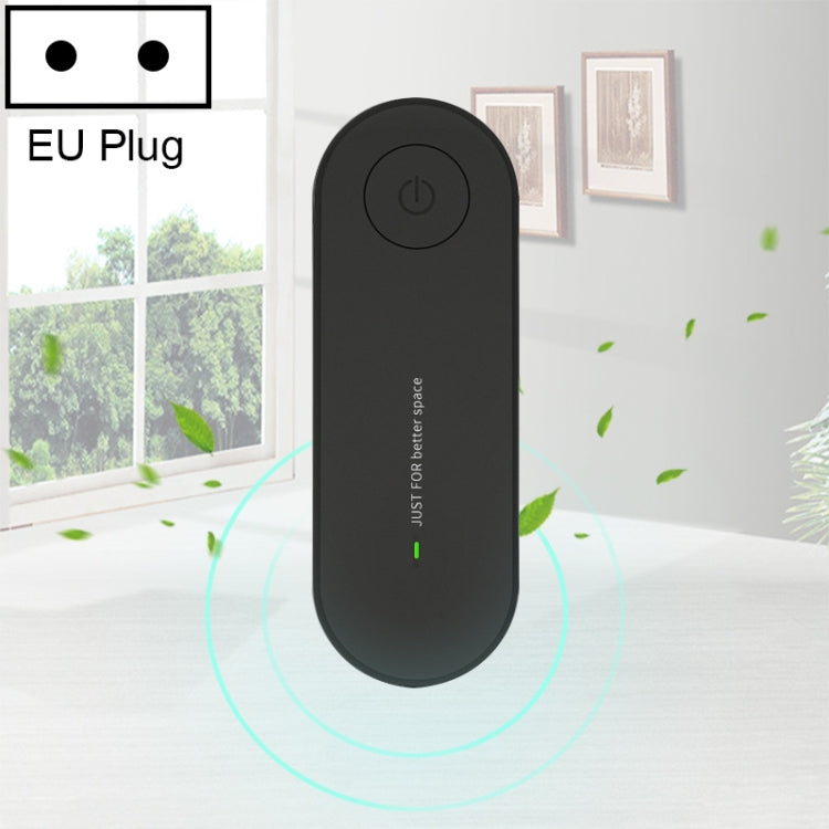 เครื่องฟอกอากาศไอออนลบขนาดเล็ก กำจัดควัน PM2.5 สำหรับห้องน้ำและครัว ปลั๊ก US, ปลั๊ก EU