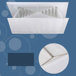 แผงกันลมเครื่องปรับอากาศแบบติดผนัง ป้องกันลมเป่าโดยตรง ขนาด 45x45 ซม., 60x60 ซม.