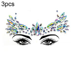 3 PCS  Forehead Green Masquerade Makeup Acrylic Face Sticker, YT-01, YT-01-1, YT-01-2, YT-01-3, YT-01-4, YT-01-5, YT-01-6, YT-02, YT-03, YT-04, YT-05, YT-07, YT-08, YT-10, YT-11, YT-12, YT-13, YT-14, YT-15, YT-16, YT-17, YT-18, YT-19, YT-20, YT-21, YT-...