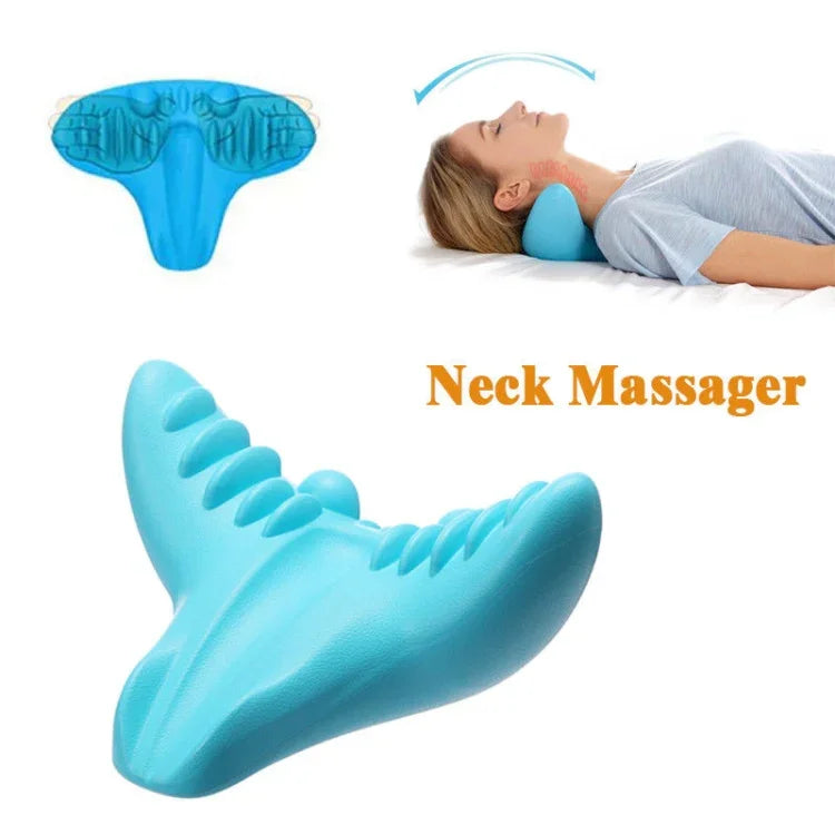 หมอนนวดกดจุด C-Rest สำหรับคอ ไหล่ และกล้ามเนื้อ หมอนโฟมหน่วยความจำความหนาแน่นสูง, C-Rest