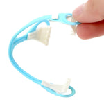 ตัวล็อกผ้าอ้อมเด็กพลาสติกขนาดเล็ก 3 ชิ้น พร้อมตะขอสามตะขอ ส่งสีสุ่ม, ตัวล็อกผ้าอ้อม