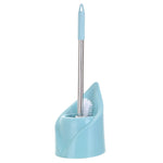 Stainless Steel Long Handle Toilet Brush Toilet Cleaning Brush, Triangle Shape Base