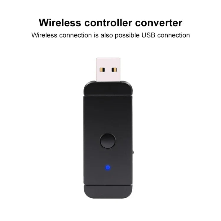 JYS-130 อะแดปเตอร์แปลงจอยบลูทูธไร้สายสำหรับ PS3 / Switch / PC, สำหรับ PS3 / Switch / PC
