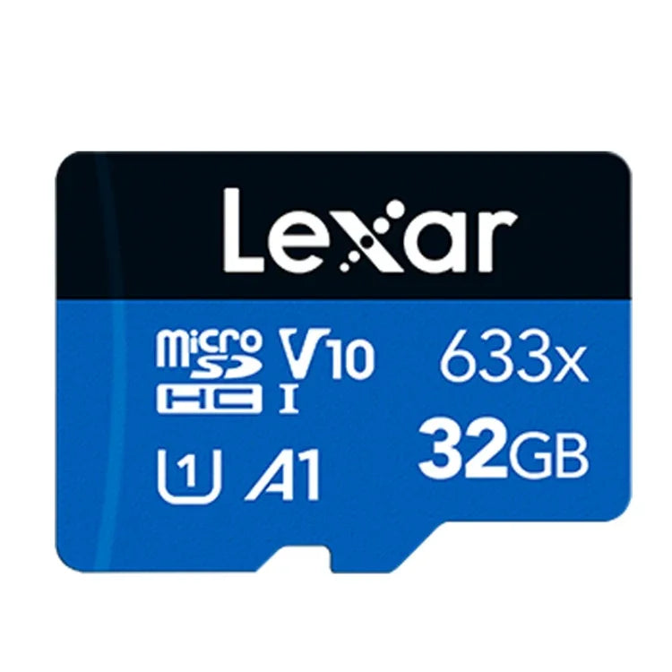 Lexar 633x การ์ดหน่วยความจำ TF โทรศัพท์มือถือความเร็วสูง 32GB สำหรับกล้องบันทึกภาพ, 32GB