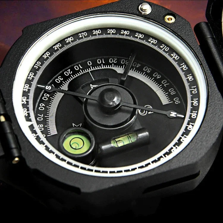 Eyeskey M2-B เข็มทิศสำรวจธรณีวิทยามืออาชีพกลางแจ้ง เครื่องมือเข็มทิศพลิกมัลติฟังก์ชัน, M2-B