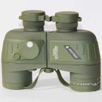 กล้องโทรทรรศน์ Bostron ความละเอียดสูงสำหรับนำทางลอยตัว 10X50 พร้อมเข็มทิศ กันน้ำ วัดระยะ สำหรับมองเห็นในที่แสงน้อย กล้องส่องทางไกลกลางคืน, 10X50