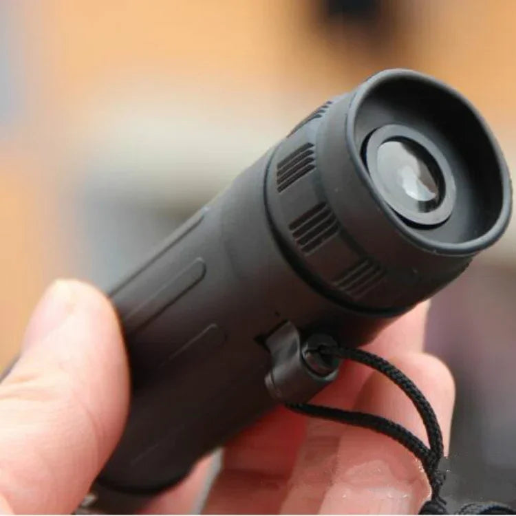 10x25 Telescope Compact Mini Red Film Monoculars, 10x25