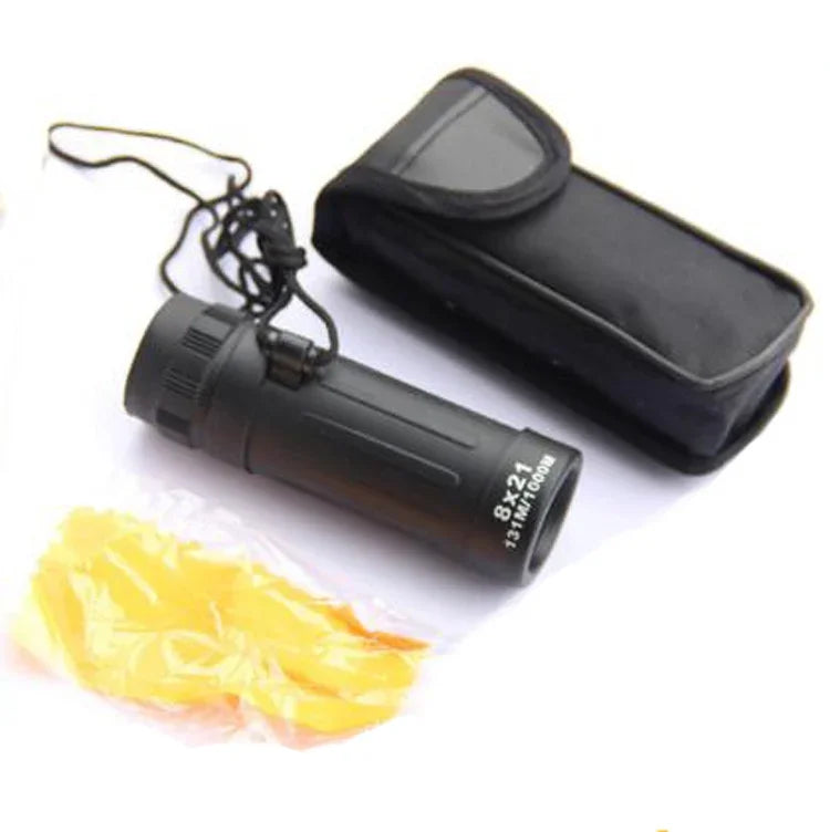 10x25 Telescope Compact Mini Red Film Monoculars, 10x25