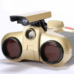 Children Night Vision Device 4X30 Binoculars with Lights Adjustable Focus Telescope, 4X30