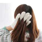 ถุงมือเป่าผมแห้งเร็ว ผ้ากำมะหยี่ปะการังดูดซับน้ำได้ดี
