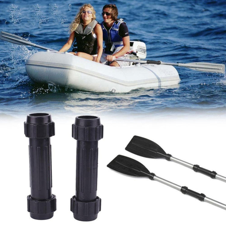 2 PCS Rubber Boat Paddle Connection Tube Universal Connector Boat Accessories for 26-28mm Rod, Rubber Boat Paddle Connection Tube