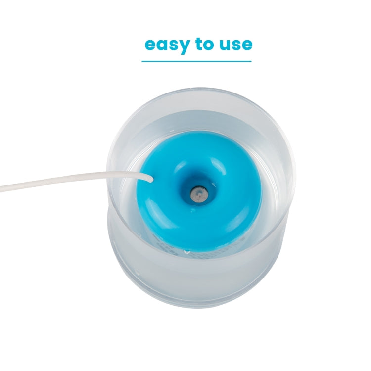 เครื่องเพิ่มความชื้นอากาศ USB รูปโดนัท พร้อมเครื่องกระจายกลิ่น, สีโดนัทน้ำเงิน, สีโดนัทชมพู, สีโดนัทขาว