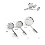 Stainless Steel Fruit Juice Soy Milk Oil Case Hot Pot Flour Dregs Filter Grease Leak, 10cm, 12cm, 16cm