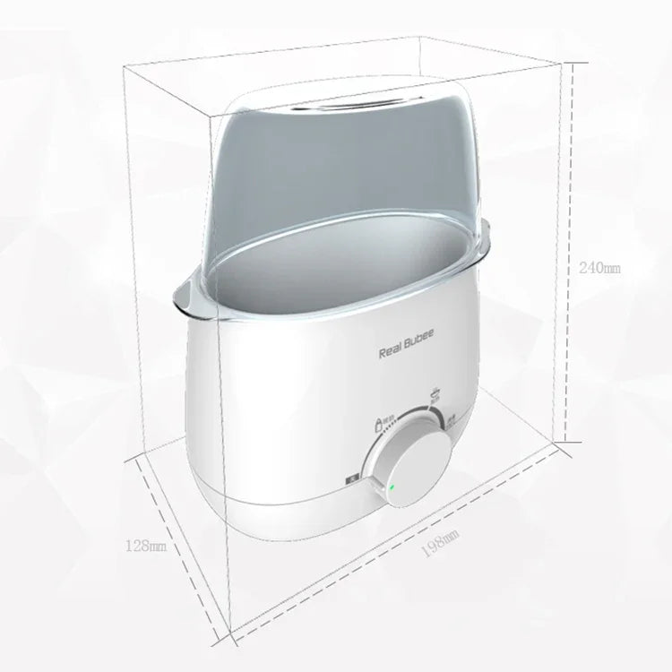 เครื่องนึ่งขวดนมเด็กแบบคู่สำหรับให้อาหารเด็ก เครื่องอุ่นนมไฟฟ้า 220V, เครื่องอุ่นนม