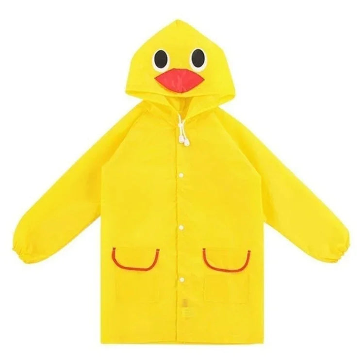 เสื้อกันฝนเด็กน่ารักกันน้ำ สไตล์สัตว์ ขนาด 65*55*50