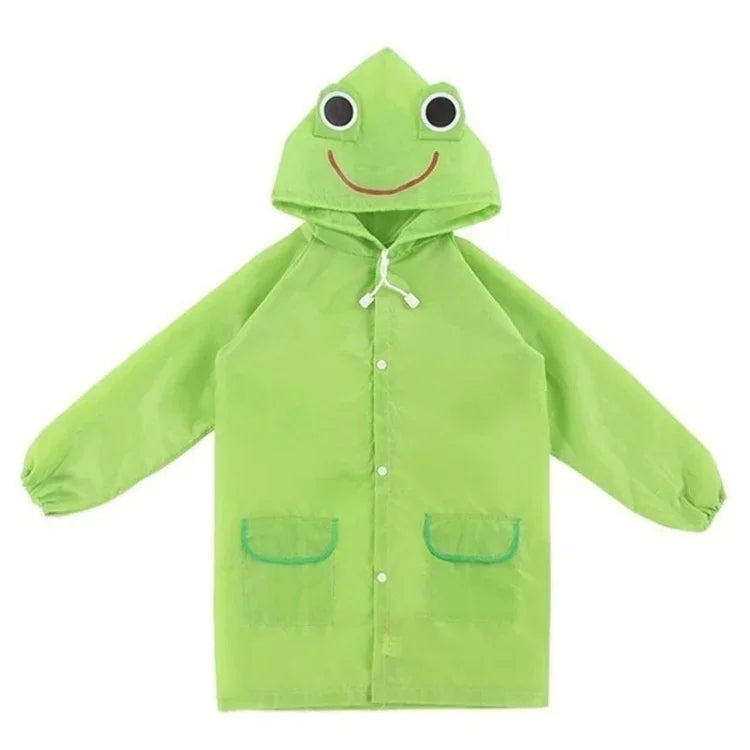 เสื้อกันฝนเด็กน่ารักกันน้ำ สไตล์สัตว์ ขนาด 65*55*50