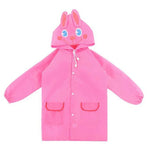 เสื้อกันฝนเด็กน่ารักกันน้ำ สไตล์สัตว์ ขนาด 65*55*50