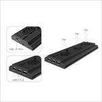 DOBE TYX-1768 ฐานตั้งแนวตั้งระบายความร้อนพร้อมพัดลมสำหรับเครื่องเล่นเกม Xbox One X, TYX-1768