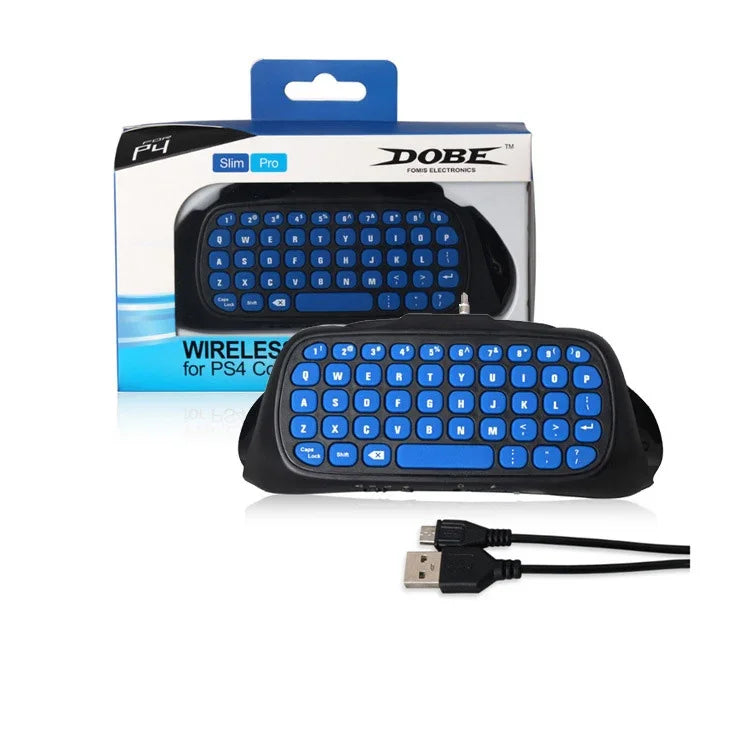 คีย์บอร์ดเกมไร้สาย 2.4G DOBE TP4-022 ABS สำหรับ PS4 / Slim, TP4-022