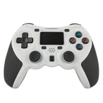 จอยเกมไร้สายเคลือบยาง บลูทูธ สำหรับเครื่อง PS4
