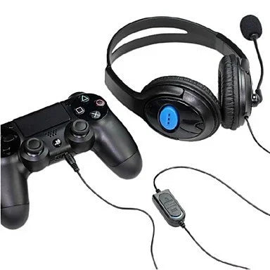 หูฟังขนาดใหญ่สองข้างสำหรับเครื่อง PS4 ใช้สนทนาเสียงผ่านอินเทอร์เน็ต, หูฟังขนาดใหญ่