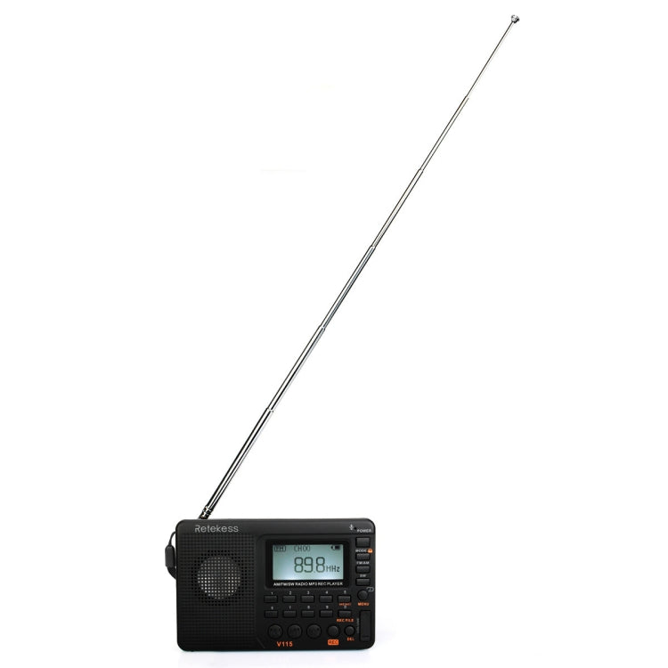 เครื่องเล่น MP3 วิทยุพกพา Retekess V-115 คลื่นเต็ม FM AM รุ่น V-115