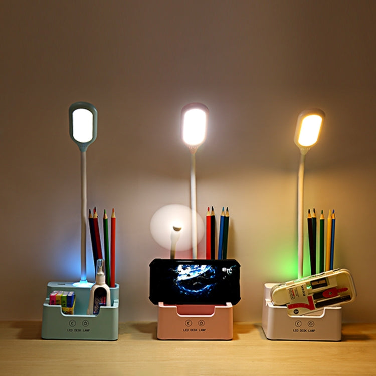 โคมไฟตั้งโต๊ะ LED ปกป้องสายตานักเรียน ชาร์จ USB สัมผัสได้ ใช้งานได้หลายฟังก์ชัน พร้อมพัดลมและไม่มีพัดลม