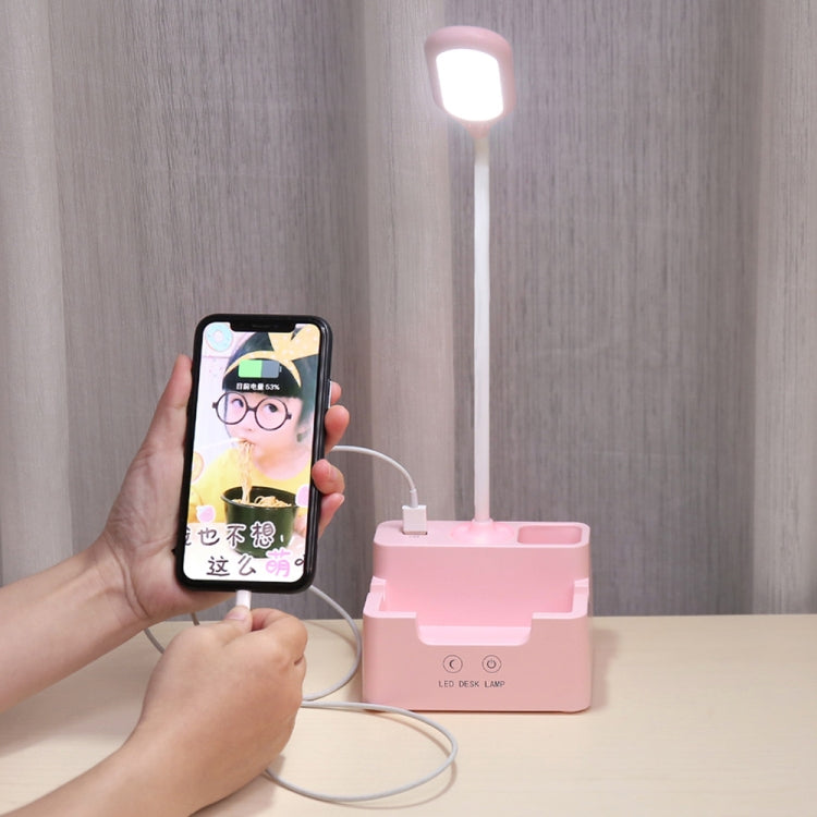 โคมไฟตั้งโต๊ะ LED ปกป้องสายตานักเรียน ชาร์จ USB สัมผัสได้ ใช้งานได้หลายฟังก์ชัน พร้อมพัดลมและไม่มีพัดลม