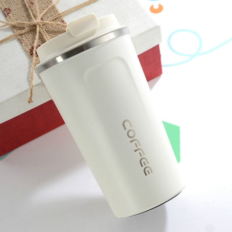 แก้วกาแฟเทอร์โมรถยนต์สแตนเลส 304 รุ่นสมาร์ท ขนาด 380 มล. สีขาว, สีดำ, สีเขียว, สีน้ำเงิน, สีชมพู และขนาด 510 มล. สีขาว, สีดำ, สีเขียว, สีน้ำเงิน, สีชมพู
